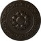 Ekena Millwork Sydney Ceiling Medallion (Fits Canopies up to 5 3/4"), Hand-Painted Stone Hearth, 27 3/4"OD x 2"P CM27SYSHF - alternate 1